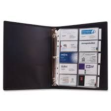  A/4  Business Card Folder File  1000 Card Capacity