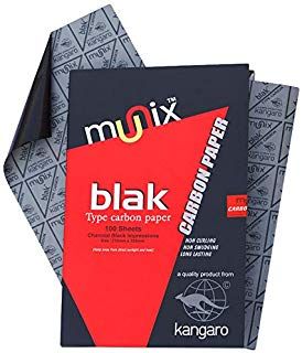 F/C Size Carbon Paper  (Pack of 100sheet ) Black