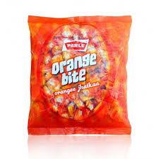 Parle Orange Bite Candies 320 gm