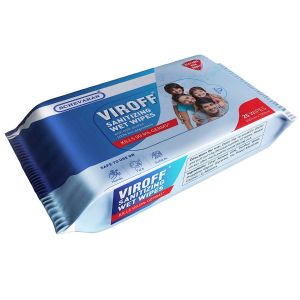 Viroff Alcohol based Sanitizing Wet Wipes