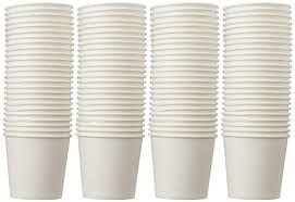 Disposable Paper Cup150ml (Pack of 100 Pcs )
