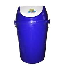 Plastic Swing Dustbin 60 ltr