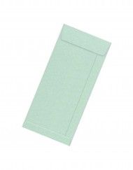 Cloth Envelopes  Cheque Size (11*5) Green , Pack of 50 Pcs.