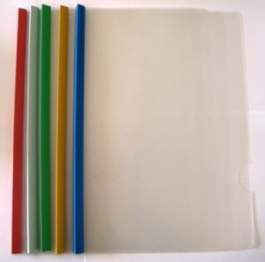 F/C Traspancy Plastic Stick File Broad Patti