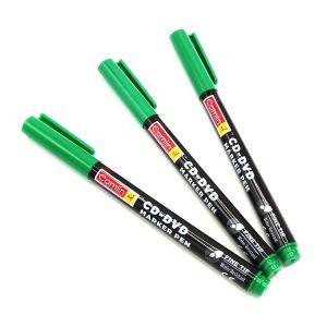 Camlin  CD -DVD Fine Tip Marker Pen,Green