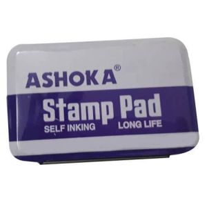 Stamp Pad 160X97mm Ashoka  (Small Size ),Blue