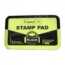 Stamp Pad 160X97mm Ashoka  (Small Size ),Black