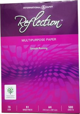 A/3 Reflection White Printer Paper 70 gsm (Pack of 500sheet )White