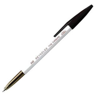 Reynolds 045 Fine Carbure Ball Pen ,Black