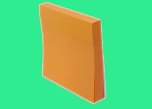 Post it Sticky Notes 3X3 (100 sheet ,76x76mm ),Orange