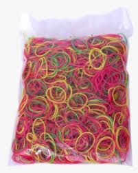 Nylon Rubber Band 500Grm. Assorted