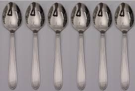 SS Spoons Pack of 6 Pcs.