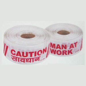 Caution Barricade Tape (White & Red)