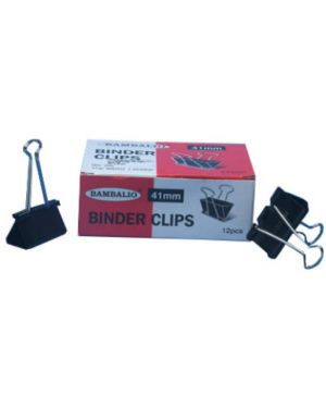 Bambalio Binder Clip 41mm Pack of 12Pcs.