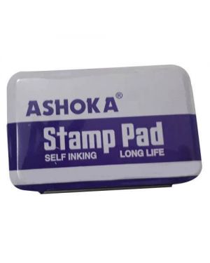 Stamp Pad 160X97mm Ashoka  (Small Size ),Blue