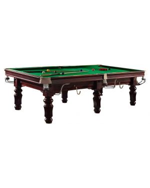 French Table 9x5 Malasian Season Wood S-9264 1Set Snooker Ball, 2pc Snookr Cue,2pc Rest Cue, 1pc Trangle PVC, 2pc Rest & Spider, 6pc Chalk,6pc Tips,1pc Brush, 1pc Score Board , 1pc Cue Stand , 1pc Table Cover S-2-9264